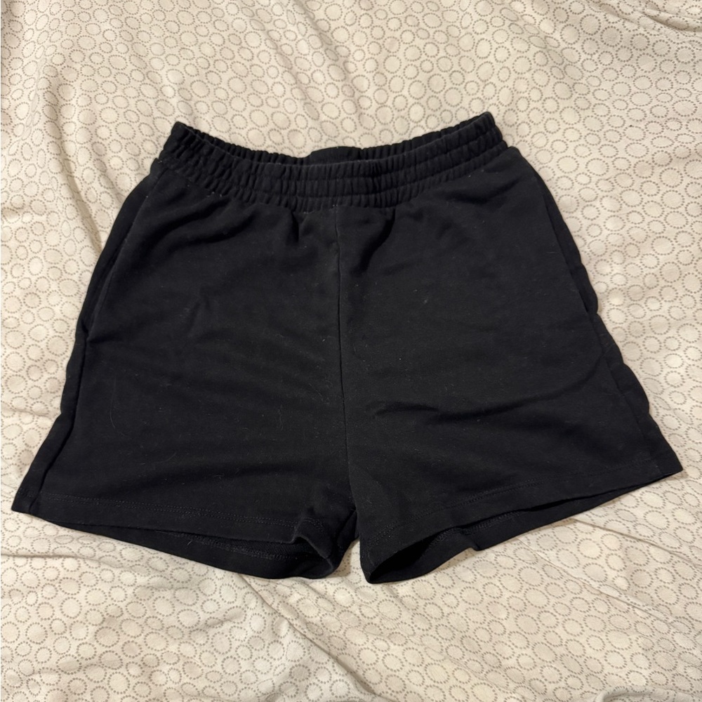 Black divided shorts